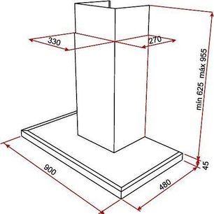 Вытяжка Тека DPS 90 STAINLESS STEEL фото 2 в Тюмени Вытяжка Teka DPS 90 STAINLESS STEEL фото 2 в Тюмени